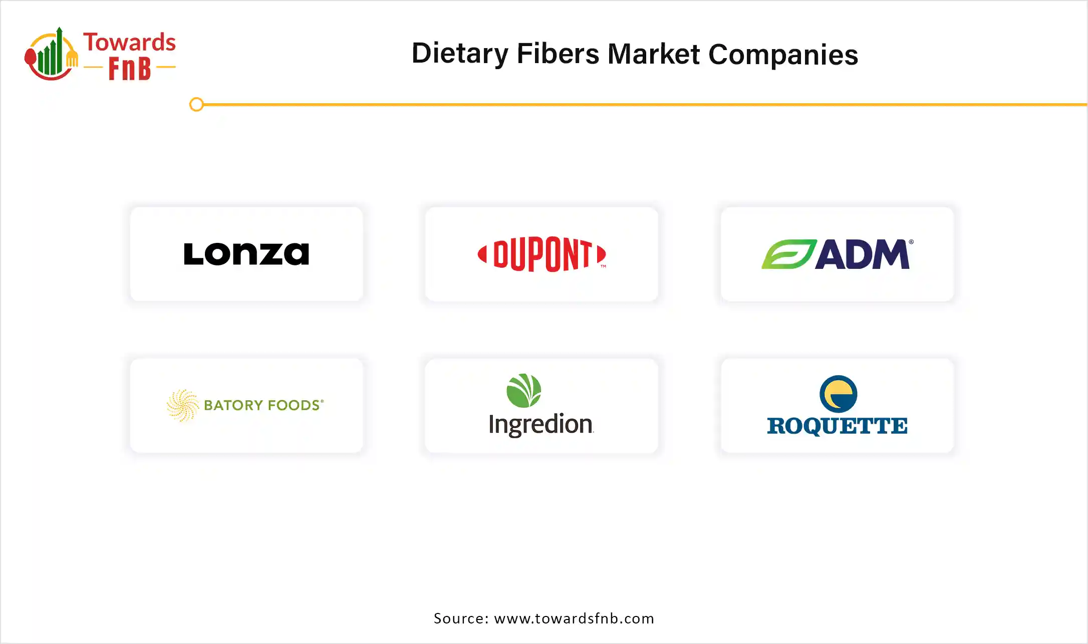 Dietary Fibers Market Companies