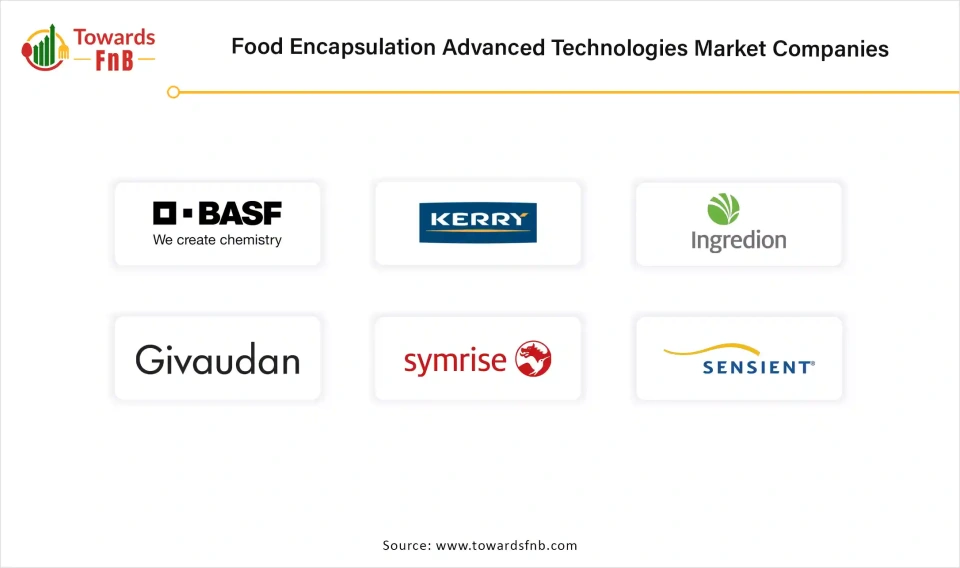 Food Encapsulation Advanced Technologies Market Companies 