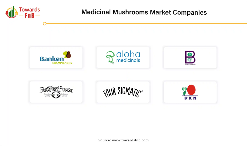 Medicinal Mushrooms Market Companies 