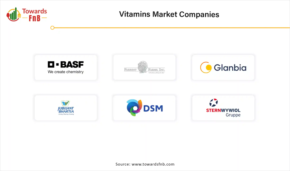 Vitamins Market Companies 